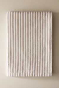 Linen-Blend Tablecloth