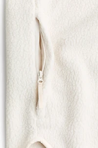 Regular-Fit Teddy Fleece Sports Vest