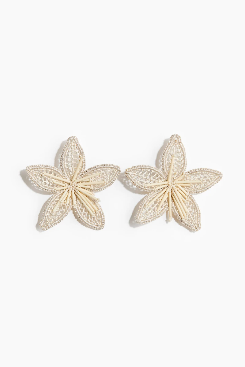 Crochet-Look Earrings