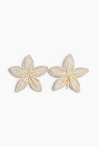 Crochet-Look Earrings