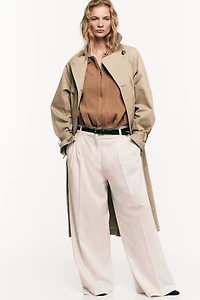 Oversized Cardigan with Zipper