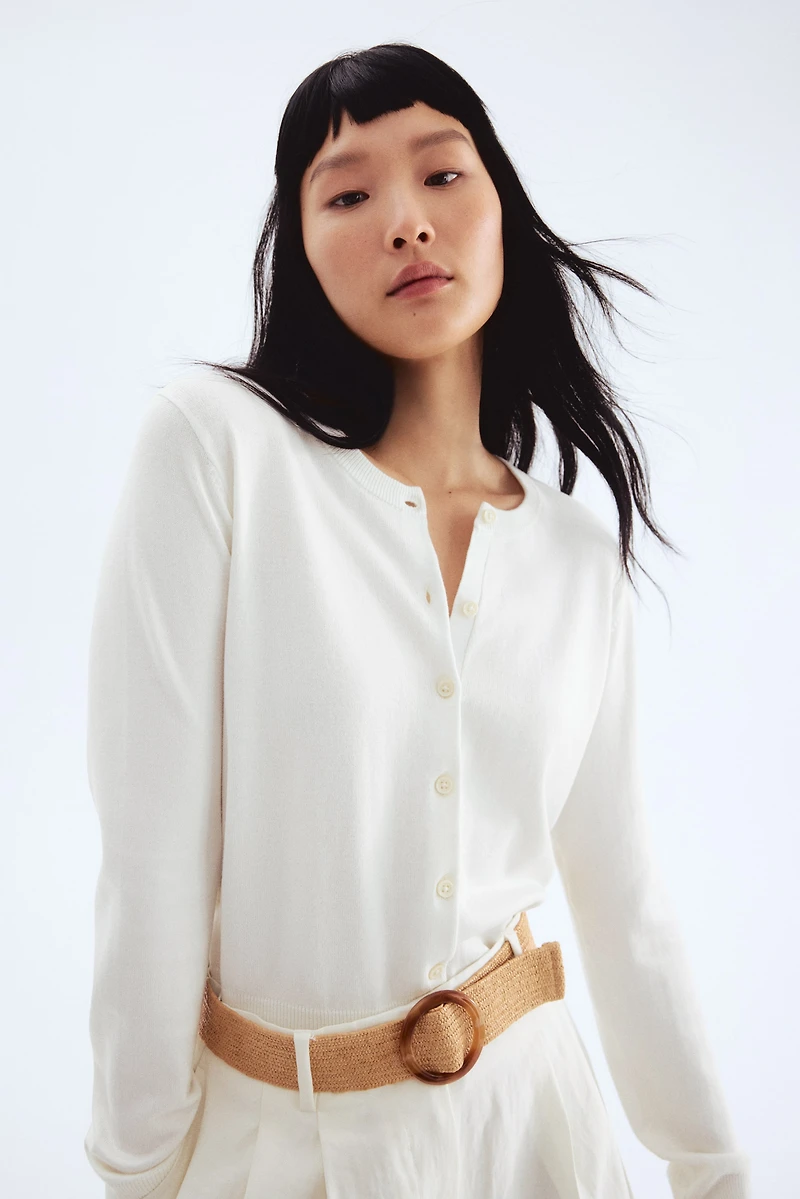 Fine-knit Cardigan
