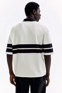 Polo ample en tricot