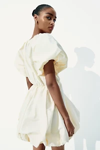Bubble-Hem Dress