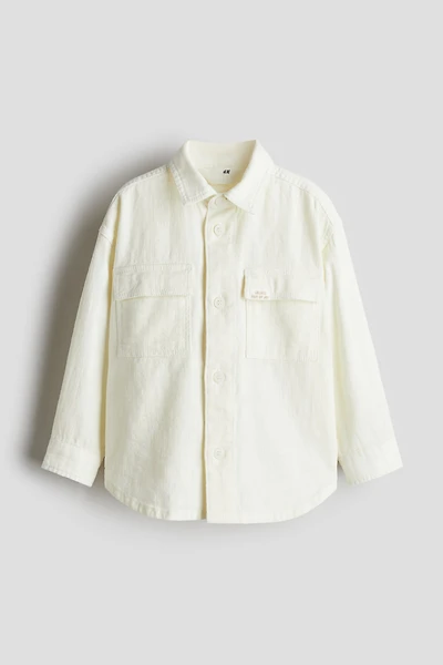 Loose-Fit Cotton Shirt