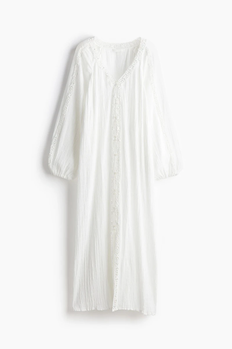 Robe avec dentelle