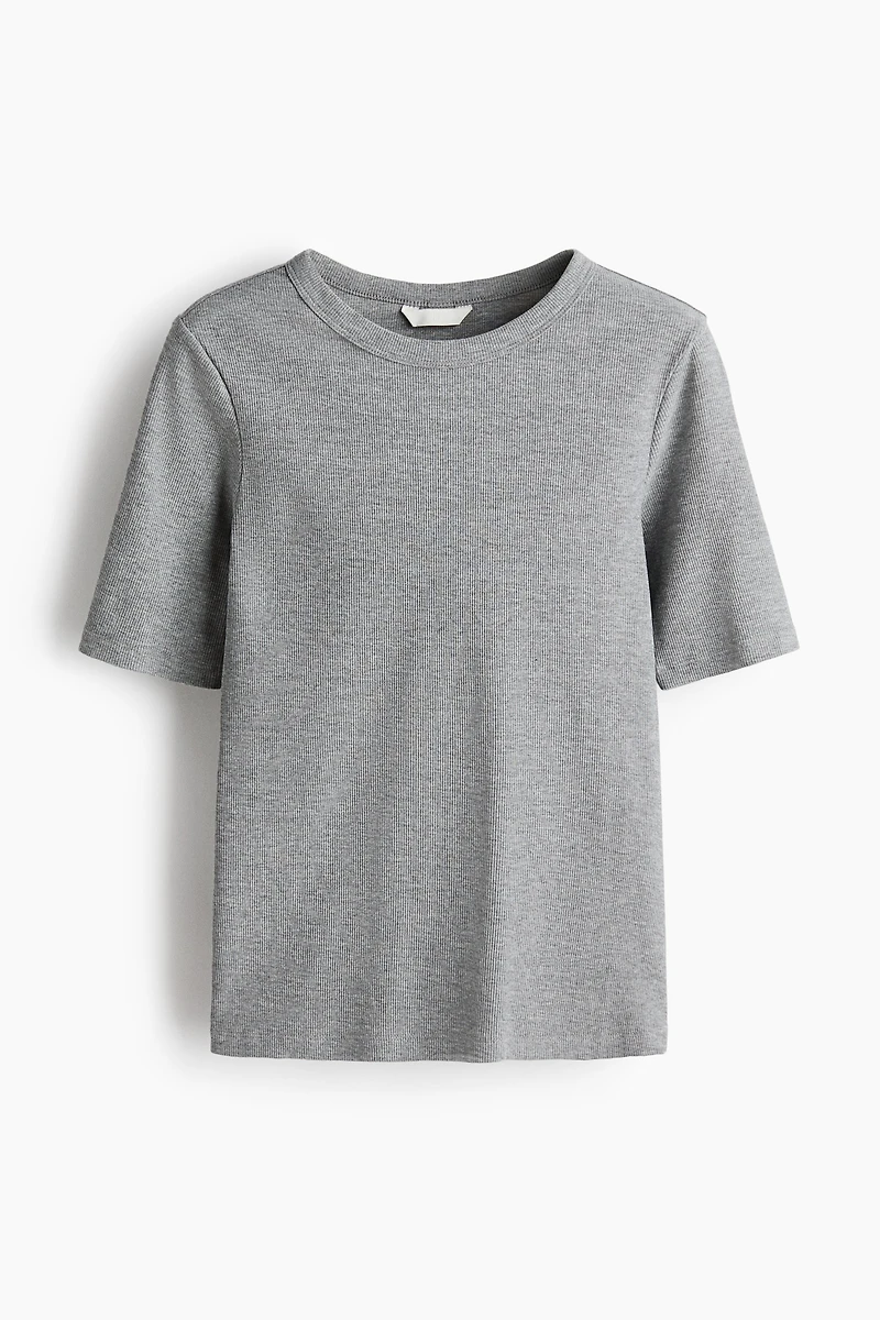 Ribbed T-Shirt