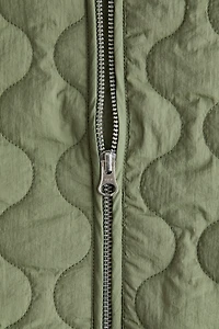 Veste sans manches matelassée