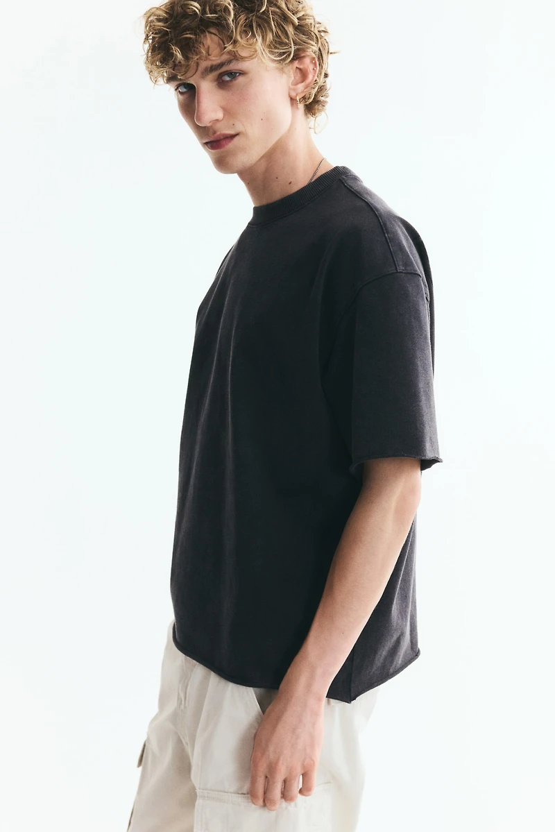 T-shirt carré coupe ample