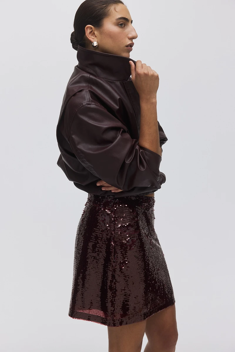 Jupe à sequins