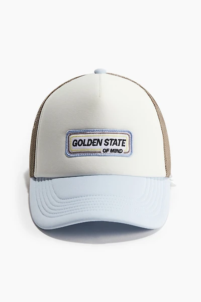 Casquette de camionneur avec motif