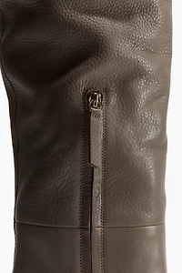 Cuissardes en cuir