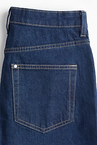 Wide High Cropped Jeans
