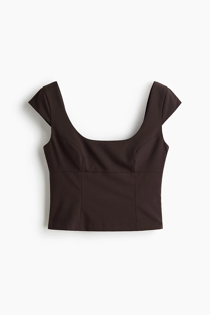 Cap-Sleeved Top