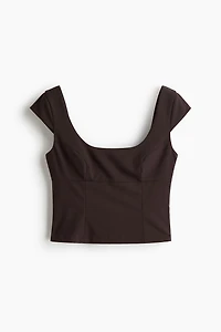 Cap-Sleeved Top