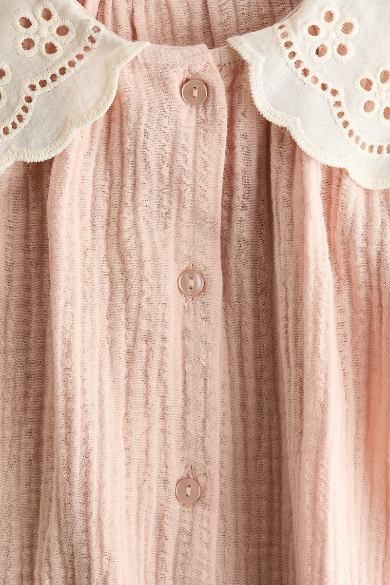 Cotton Muslin Romper Suit