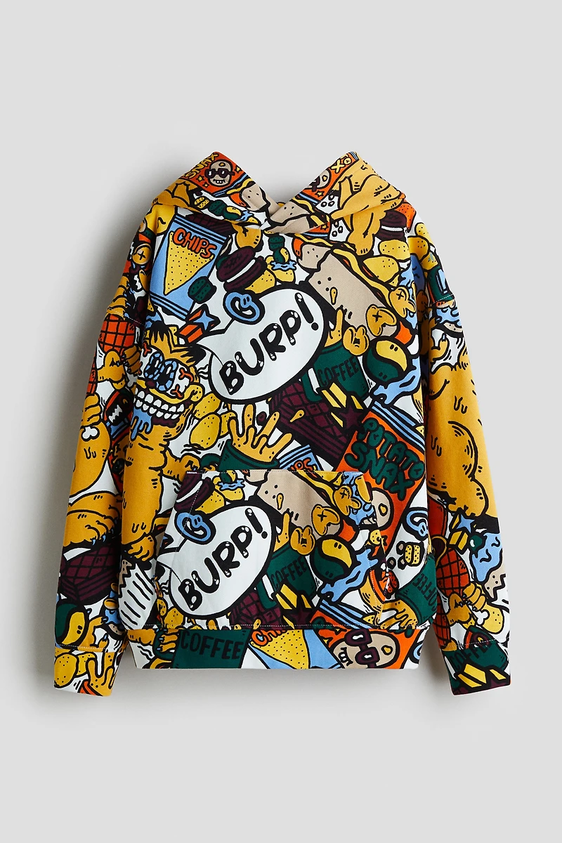 Printed Hoodie
