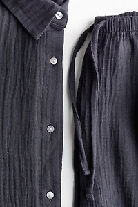 Pajama Shirt and Shorts