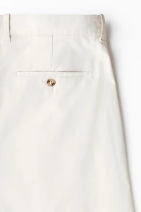 Pantalon de coutil près du corps en coton