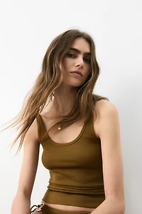 Ribbed Tank Top