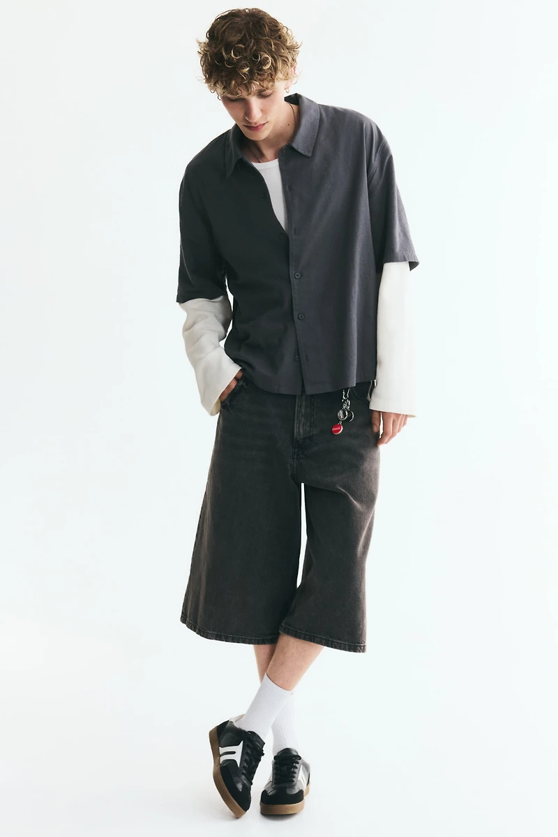 Relaxed-Fit Layered Shirt