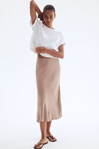 Flared Slip Skirt