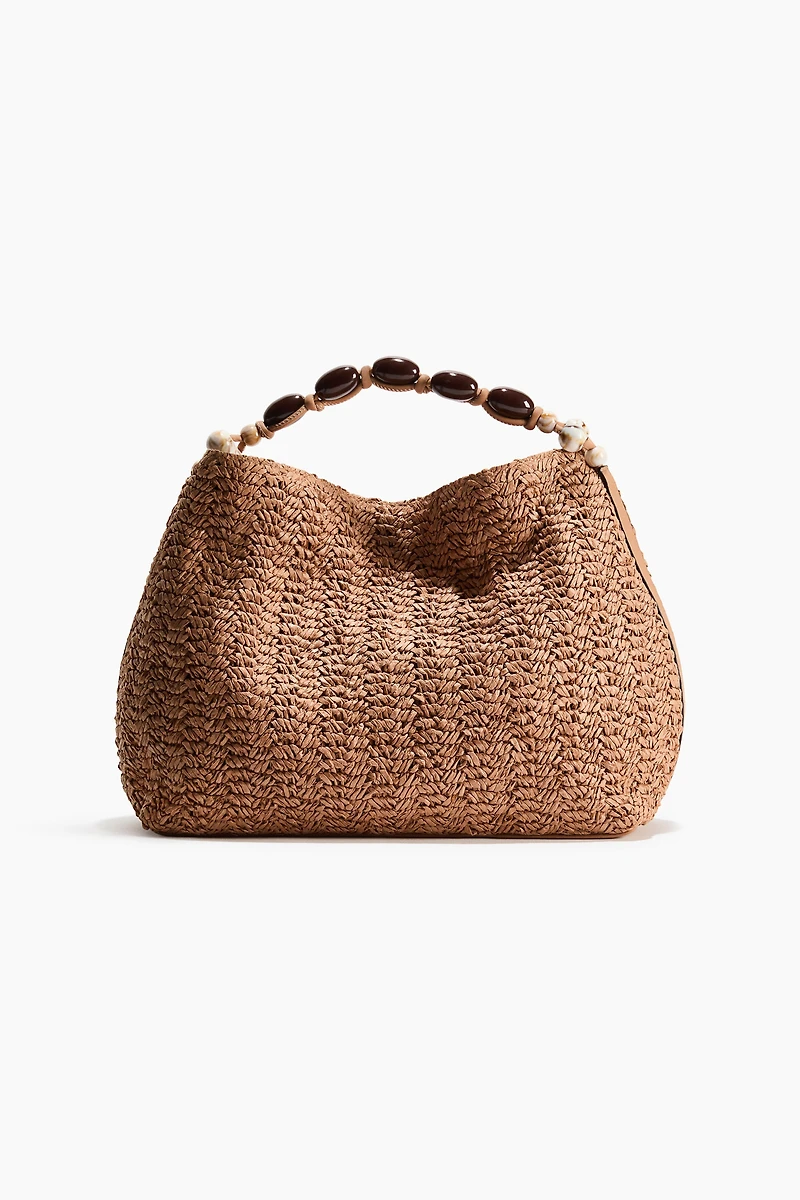 Straw Shoulder Bag