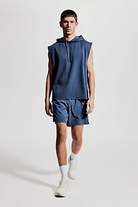 Regular-Fit Sleeveless Sports Hoodie with DryMove™