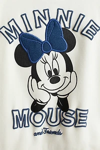 Chandail en molleton avec motif