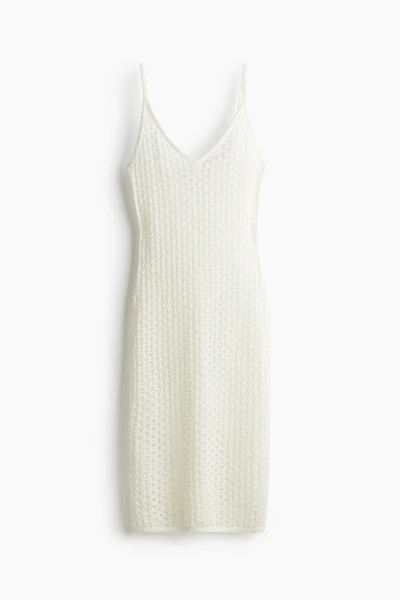 Crochet-Look Beach Dress