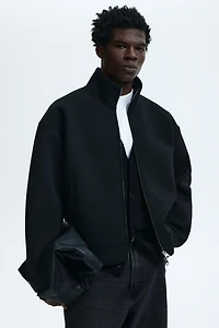 Loose-Fit Scuba Track Jacket