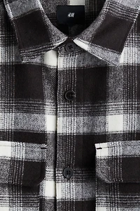 Regular-Fit Flannel Overshirt