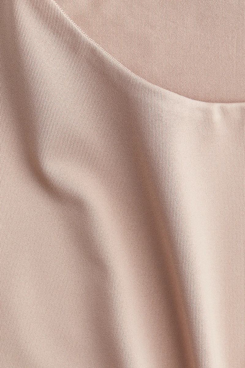 Cropped Microfiber Tank Top