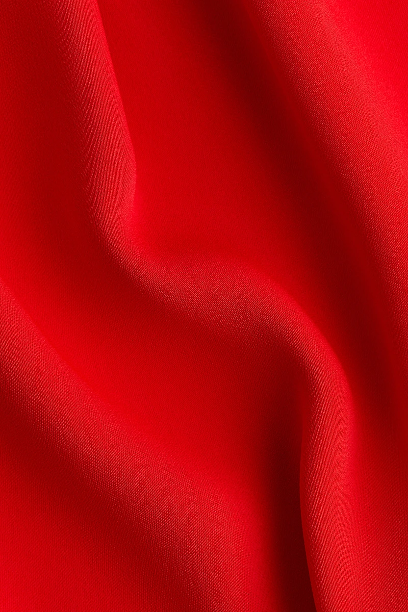 Draped Handkerchief Top