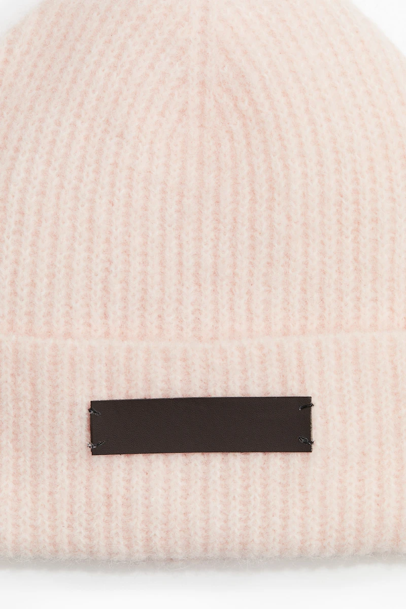 Rib-Knit Beanie