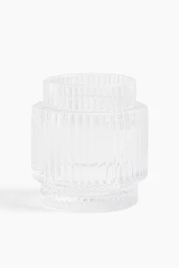 Glass Candle Holder