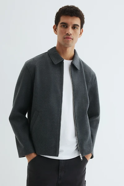 Surchemise feutrée classique