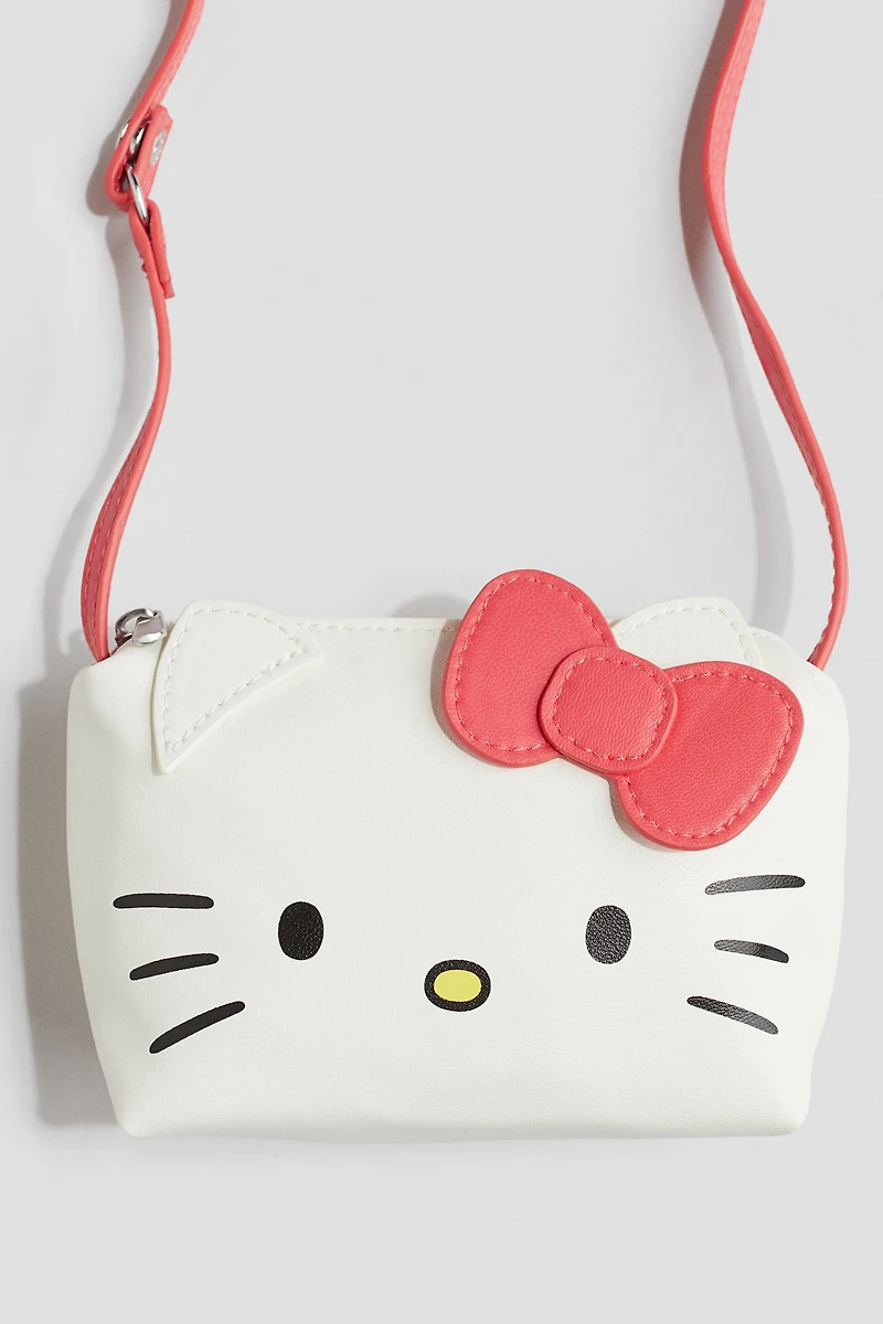 Appliquéd Shoulder Bag