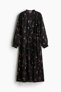 Oversized Crinkled Dress