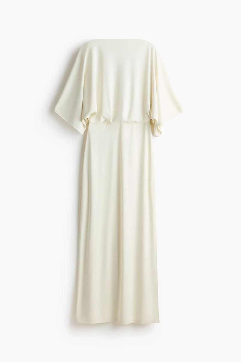 Draped Maxi Dress