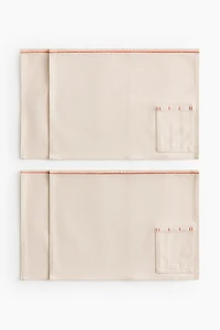 4-Pack Pocket-Detail Placemats