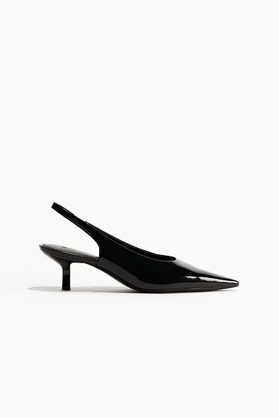 Pointed Slingbacks