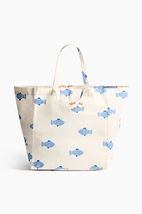 Patterned Beach Bag
