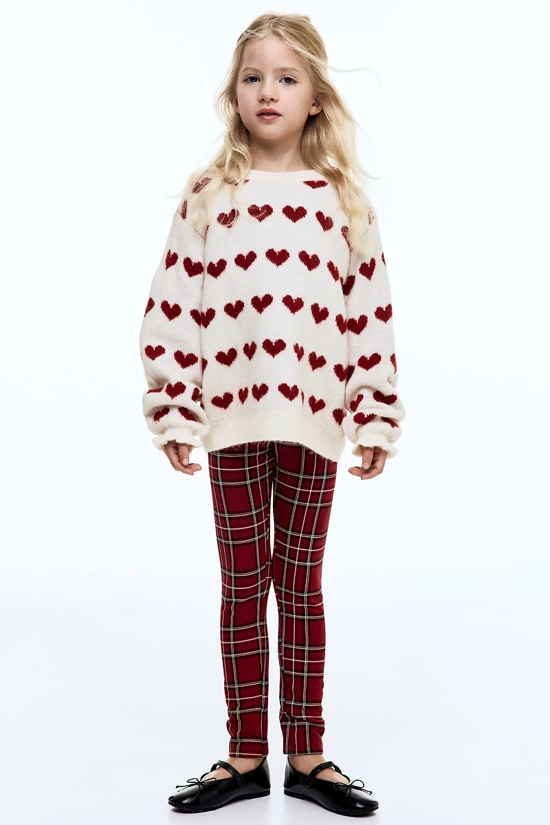 Jacquard-Knit Sweater