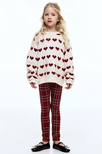 Jacquard-Knit Sweater