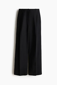 Linen-Blend Dress Pants