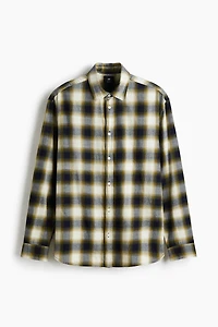 Relaxed-Fit Flannel Shirt