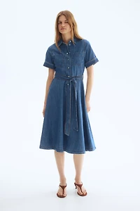 Denim Shirt Dress