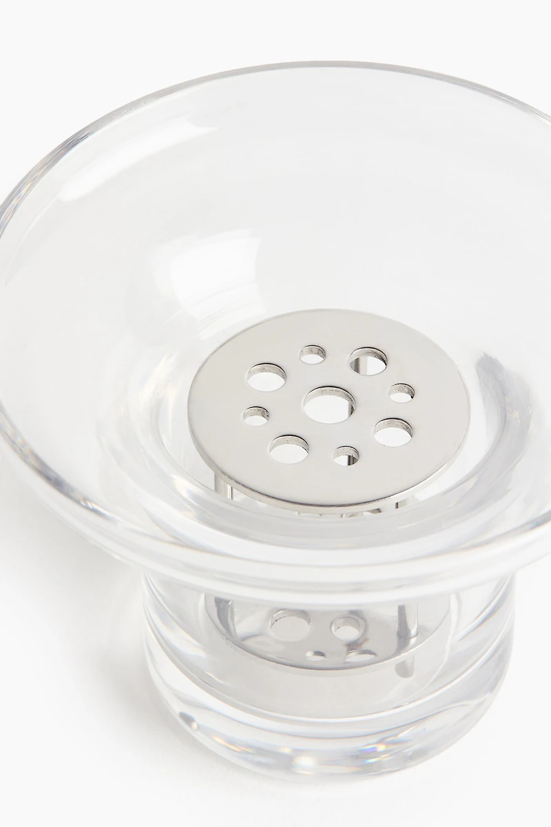 Small Glass Ikebana Vase