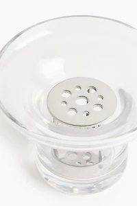 Small Glass Ikebana Vase